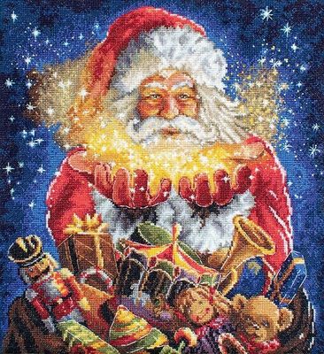 Christmas miracle by LETISTITCH Christmas Counted cross stitch kit 2022