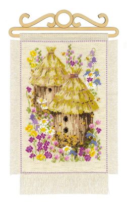 Cottage Garden - Summer by Riolis Counted Cross Stitch Kit