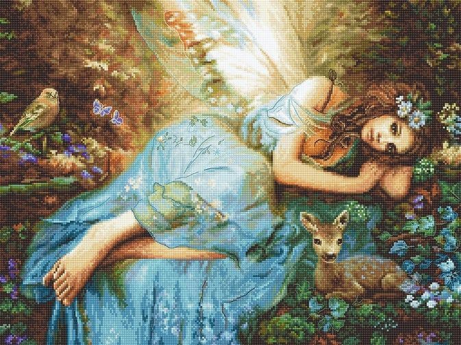 Spring Fairy by LETISTITCH Counted cross stitch kit