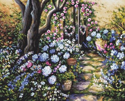 Wonderland Garden by LETISTITCH Counted cross stitch kit