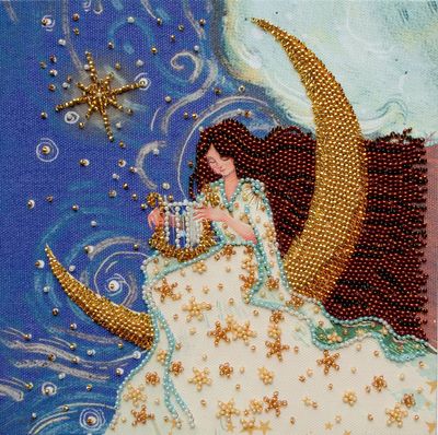 Andromeda by Abris Art. Deco Scenes Collection. Bead Embroidery Kit