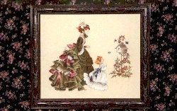 Little Wings by Lavender &amp; Lace. Designer Marilyn Leavitt-Imblum Printed cross stitch pattern released 1989