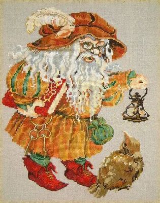Ritournel and the Bird (Ritournel et l&#39;Oiseau) by Nimuë Designer Annaïck Chauvel Fairytale counted cross stitch pattern