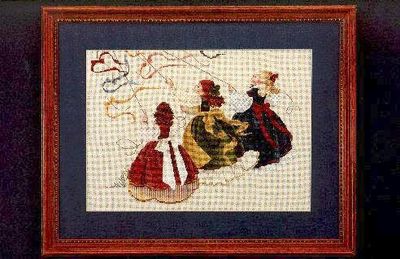 Catch the Wind by Butternut Road. Designer Marilyn Leavitt-Imblum Counted cross stitch pattern release 1995