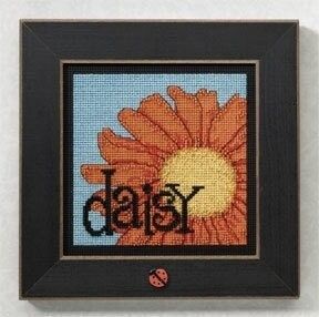 Daisy by Mill Hill Spring Series Buttons and Bead embroidery kit. Beaded cross stitch kit 2009
