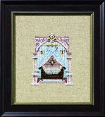 The Master Bedroom by Nora Corbett 2024 The Doll House Collection Counted cross stitch pattern, Embellishment Pack