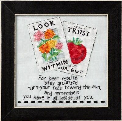 Look Within by Mill Hill 2023 Curly Girl  Everyday Series Beaded cross stitch kit