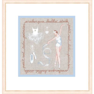 Dancer In White by Le Bonheur des Dames Counted cross stitch kit