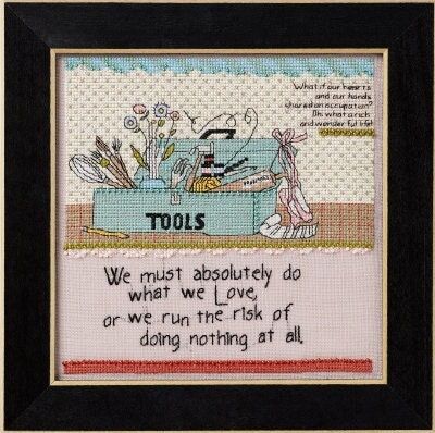 Absolutely by Mill Hill 2023 Curly Girl  Everyday Series Beaded cross stitch kit