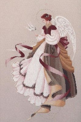 Angel Of Grace by Lavender &amp; Lace. Christmas Angel Collection Designer Marilyn Leavitt-Imblum 1995
