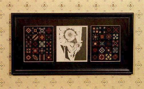 The Quiltmaker by Told in a Garden. Designer Marilyn Leavitt-Imblum Counted cross stitch pattern