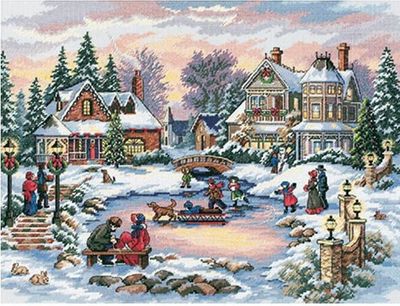 A Treasured Time by Dimensions The Gold Collection Counted Cross Stitch Kit 16 count