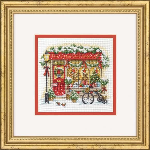 The Little Gift Shop by Dimensions Gold Petites Collection Counted Cross Stitch Kit
