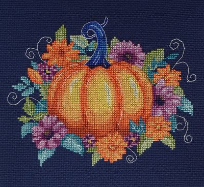 Autumn colors by Abris Art. Deco Scenes Collection. Counted Cross Stitch Kit