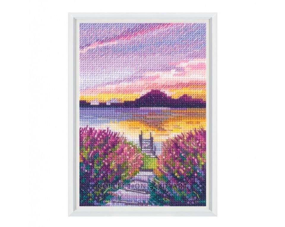 Path to sunset by RTO. Counted Cross Stitch Kit 2024
