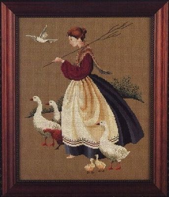 Feathers &amp; Friends by Butternut Road. Designer Marilyn Leavitt-Imblum Counted cross stitch pattern