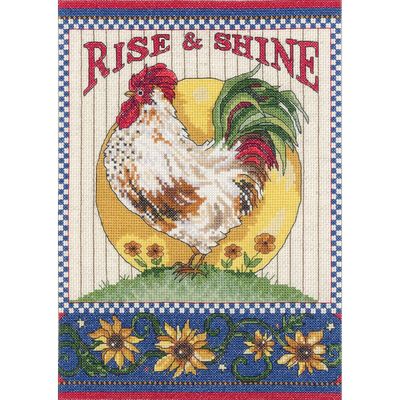 Rise &amp; Shine by Janlynn designer Sally Eckman Roberts Summer Counted Cross Stitch Kit