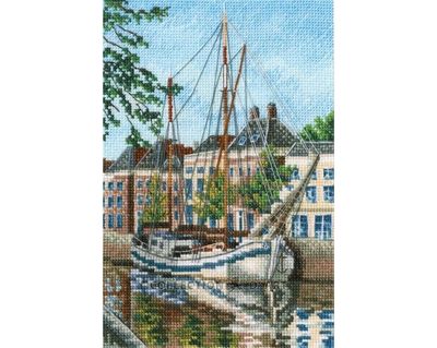 With the flavour of salt, wind and sun Collection by RTO. Сounted Cross Stitch Kit M852
