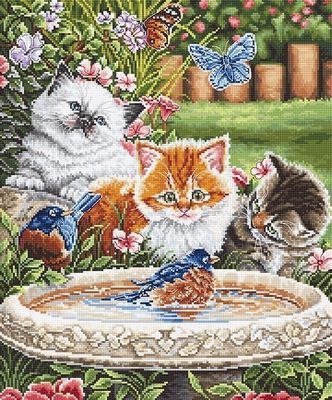 Splashing Up Some Fun by LETISTITCH Counted cross stitch kit 2022