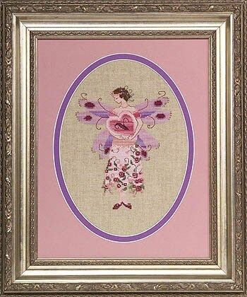 Miss Valentine by Mirabilia designer Nora Corbett Cross Stitch Pattern Limited edition #4 of the Fairy Holiday Collection 2006