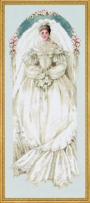 White Lace by Lavender &amp; Lace Designer Marilyn Leavitt-Imblum Counted cross stitch pattern