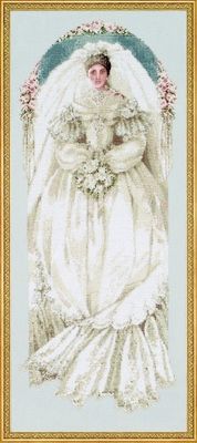 White Lace by Lavender &amp; Lace Designer Marilyn Leavitt-Imblum Counted cross stitch pattern