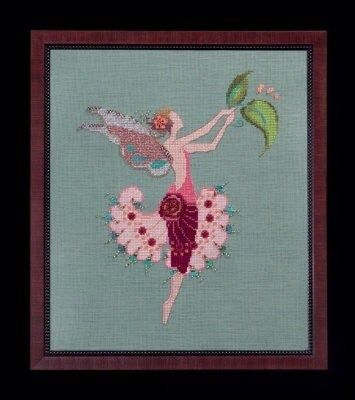 Melody by Nora Corbett Designs 2011 (Mirabilia's Designer) Muse Collection Counted cross stitch pattern, Embellishment pack