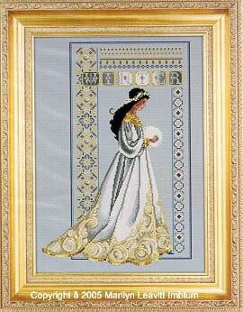 Celtic Winter by Lavender &amp; Lace. Designer Marilyn Leavitt-Imblum Counted cross stitch pattern 2005