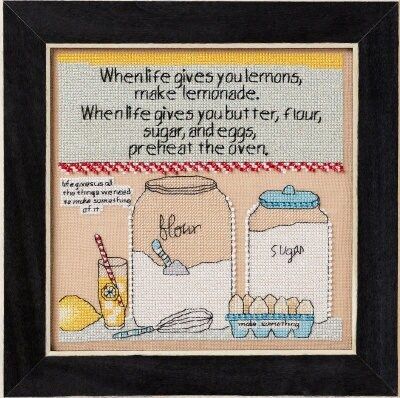 Make Lemonade by Mill Hill 2023 Curly Girl  Everyday Series Beaded cross stitch kit