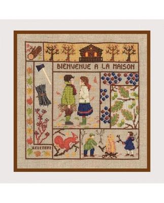Welcome November by Le Bonheur des Dames Season Collection Counted cross stitch kit