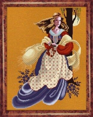 Evangeline by Lavender &amp; Lace. Designer Marilyn Leavitt-Imblum released 2005