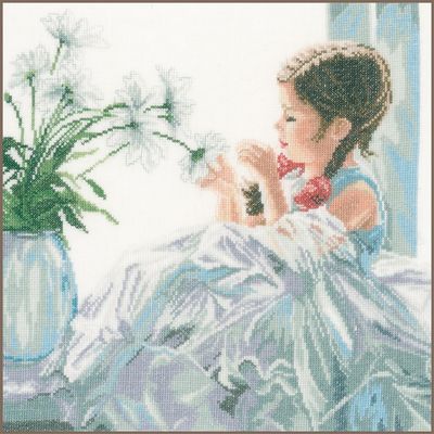 Fortune Telling by Lanarte Romance series Counted Cross Stitch kit