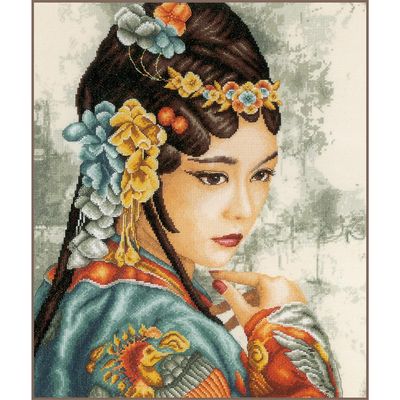 Phoenix thoughts by Lanarte Culture collection Counted Cross Stitch kit 2024