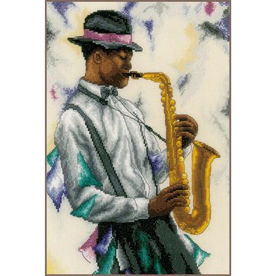 Swing to the music by Lanarte 2024 Classic Collection Counted Cross Stitch Kit