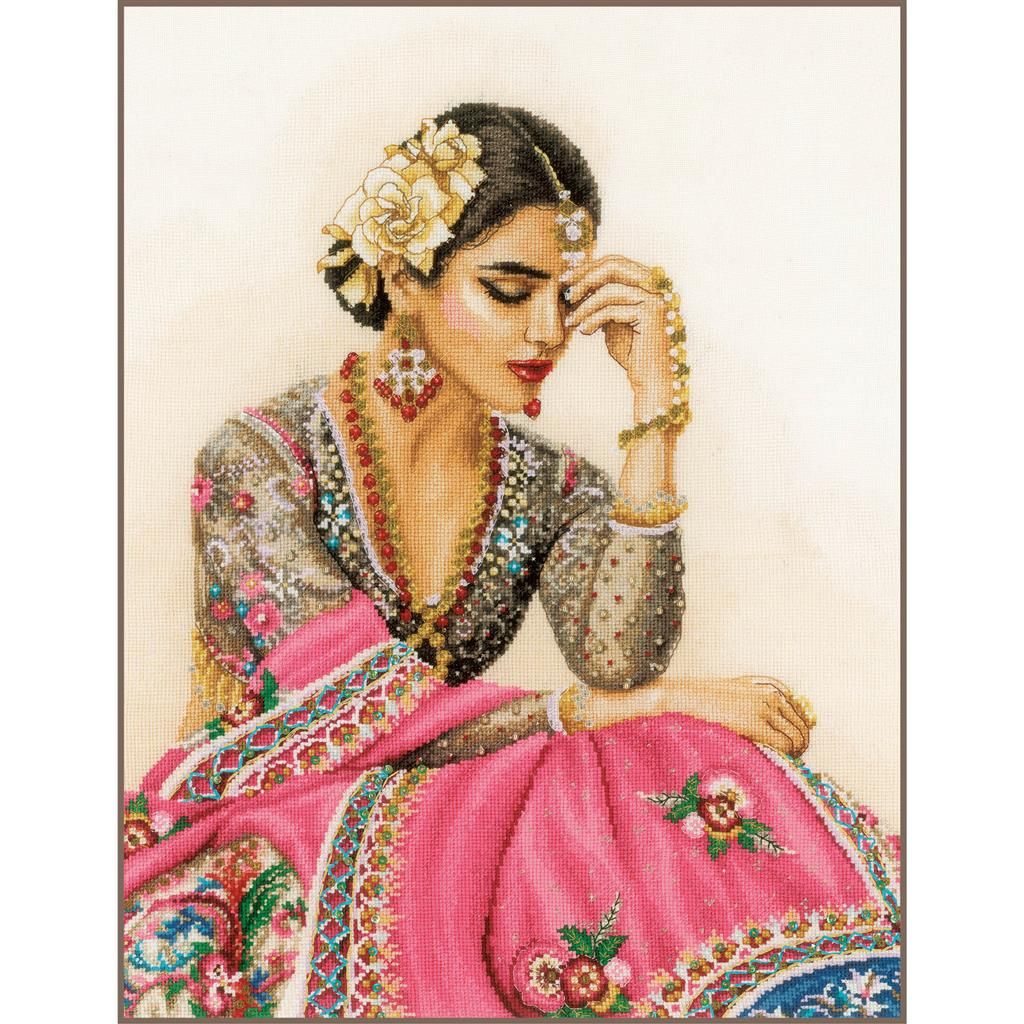 Traditional Reminiscence by Lanarte Culture collection Counted Cross Stitch kit 2022