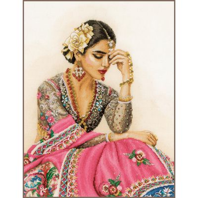Traditional Reminiscence by Lanarte Culture collection Counted Cross Stitch kit 2022