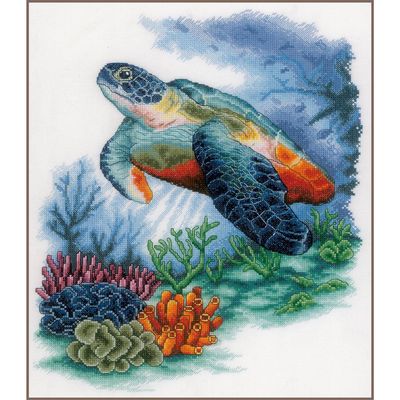 Treasures undersea by Lanarte 2023 Animals Collection Counted Cross Stitch Kit