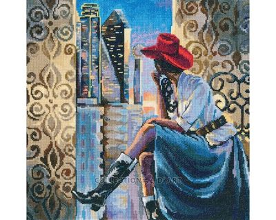 Dallas by RTO Counted Cross Stitch Kit