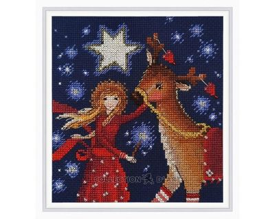 Guiding star by RTO Christmas Counted Cross Stitch Kit