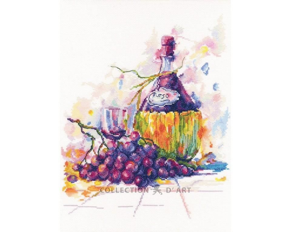 Grape wine by RTO Counted Cross Stitch Kit