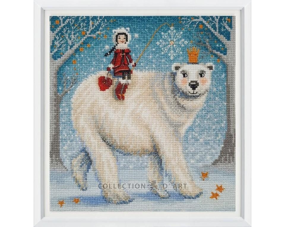 How to catch a snowflake by RTO. Сounted Cross Stitch Kit