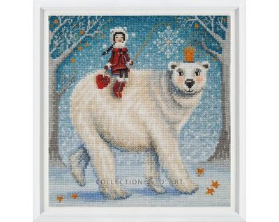 How to catch a snowflake by RTO. Сounted Cross Stitch Kit