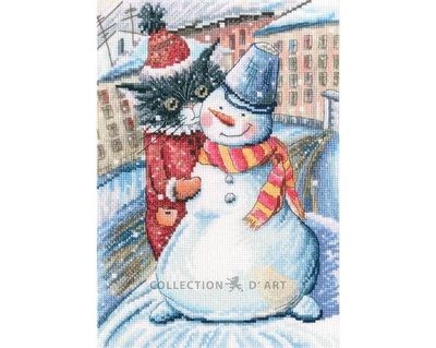 I make the world more beautiful... with my paws! by RTO There were cats collection Counted Cross Stitch Kit