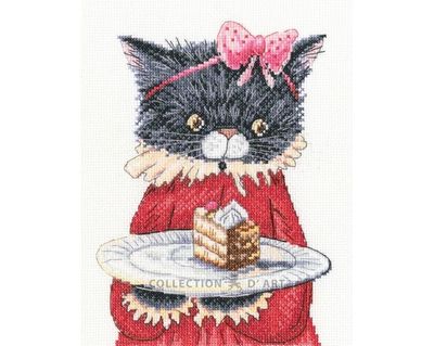 I bring happiness by RTO There were cats collection Counted Cross Stitch Kit