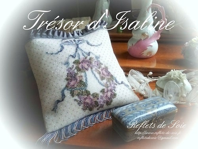 Isaline (Trésor d&#39;Isaline) by Reflets de Soie Beaded mini-kit Release October 2016