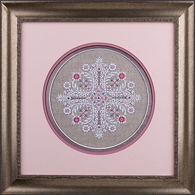 Crystal Roses by Just Nan 2007 Cross stitch pattern and Embellishment Pack
