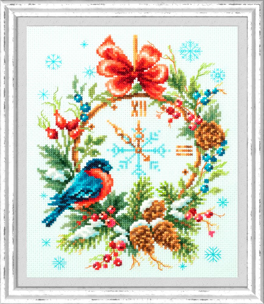 Christmas Time by Magic Needle 2019 Winter counted cross stitch kit