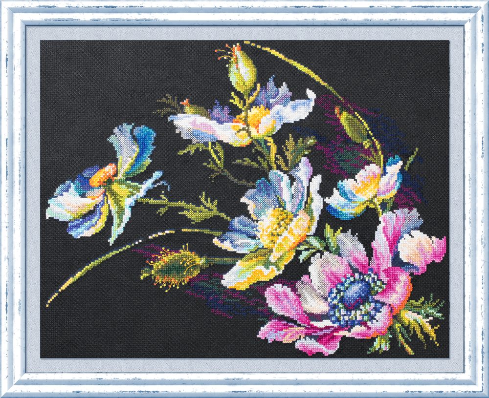The Secret of Anemones by Magic Needle 2021 Counted cross stitch kit