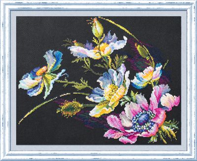 The Secret of Anemones by Magic Needle 2021 Counted cross stitch kit