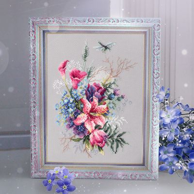 Tulips and Lily by Magic Needle 2022 Counted cross stitch kit